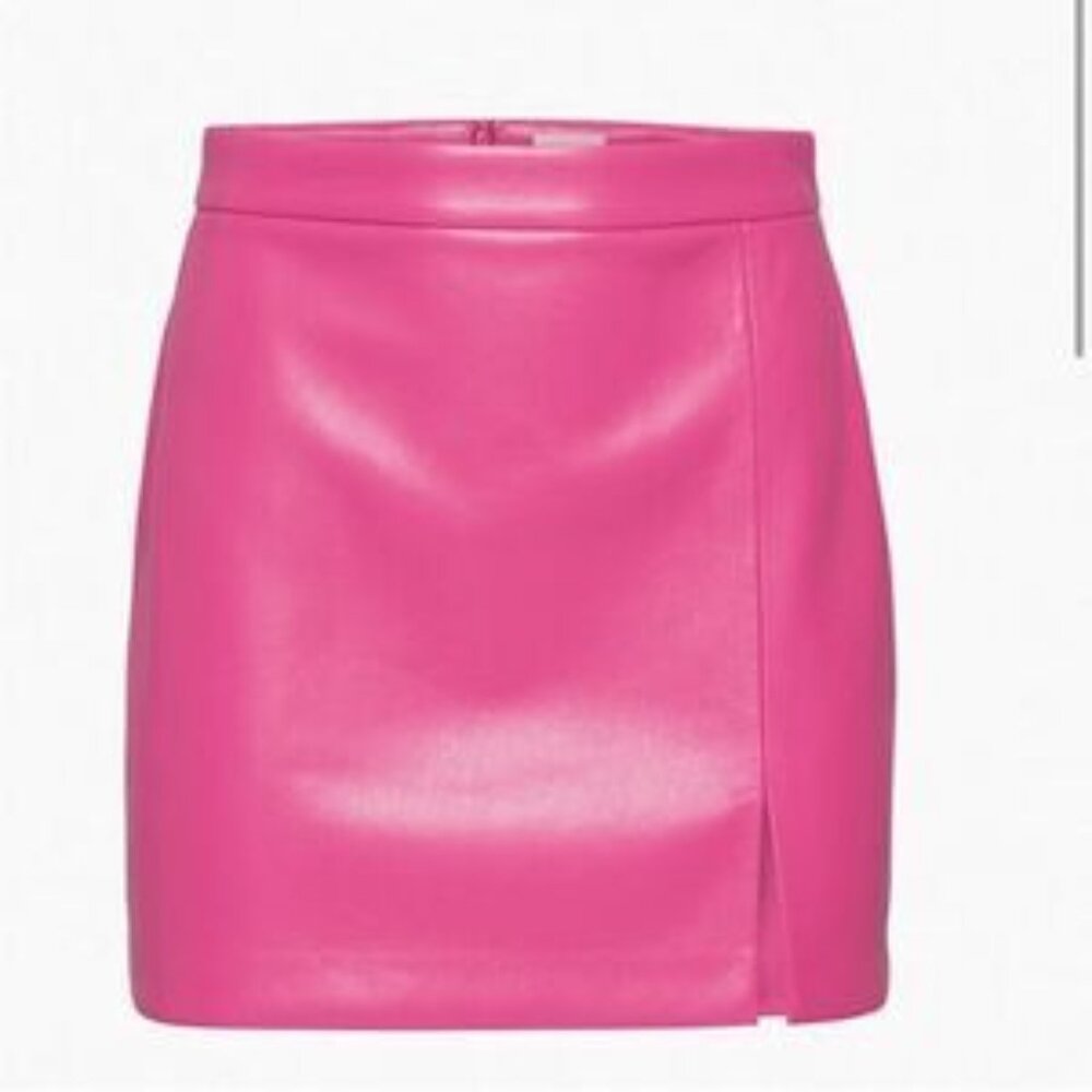 Wilfred "Patio" Vegan Leather Mini skirt